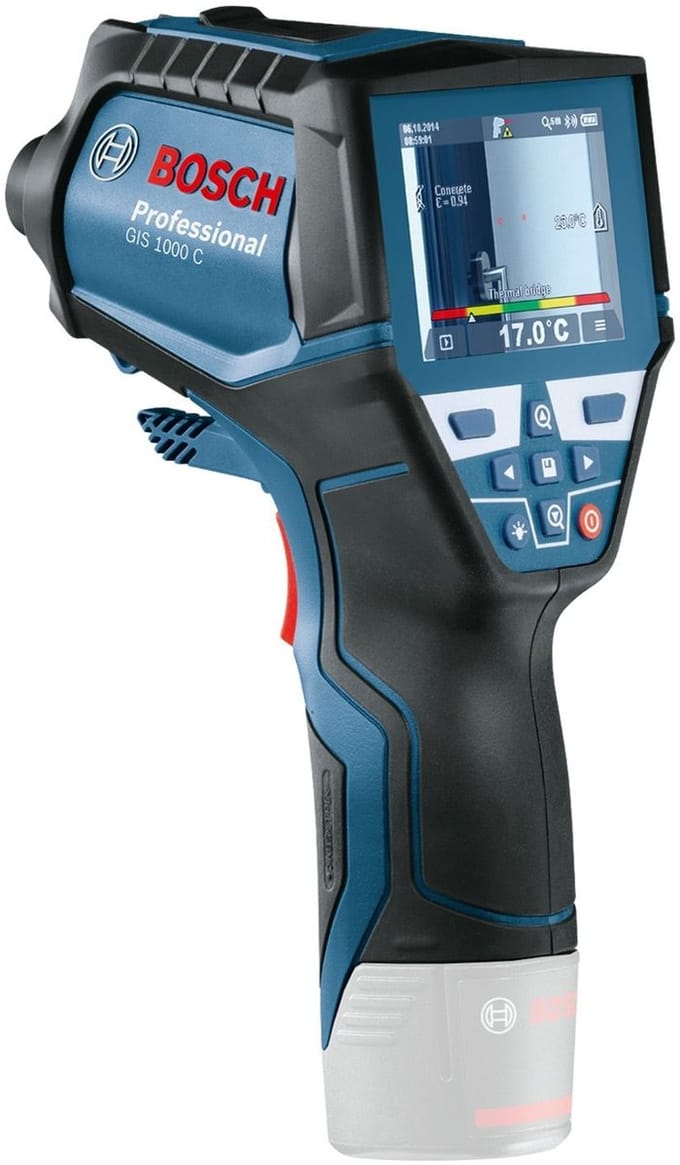 Bosch Professional GIS 1000 C Professional IR thermometer Display (thermometer) 50:1 -40 up to +1000 °C Pyrometer
