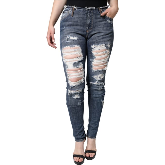 Versleten Skinny Jeans