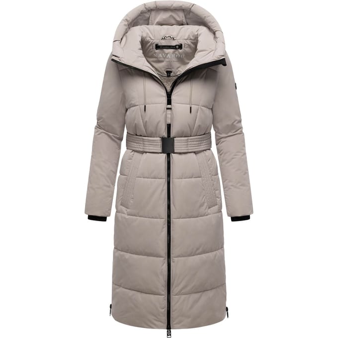 Navahoo dames gewatteerde jas Herbstnebel – elegant, warm & functioneel