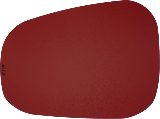 NOOBLU Placemat PEBL - Senso Ruby red - Classic 45 x 34 cm
