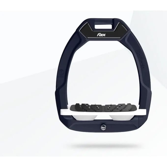 Veiligheidsstijgbeugels Incliné Ultra Grip Bruin/Wit/Wit Flex-On Safe-On