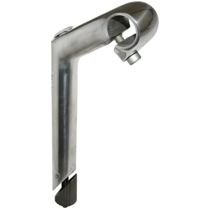 Ergotec aluminium stuurpen met 1 schroef stuurklemming en 25,4 mm klemdiameter.