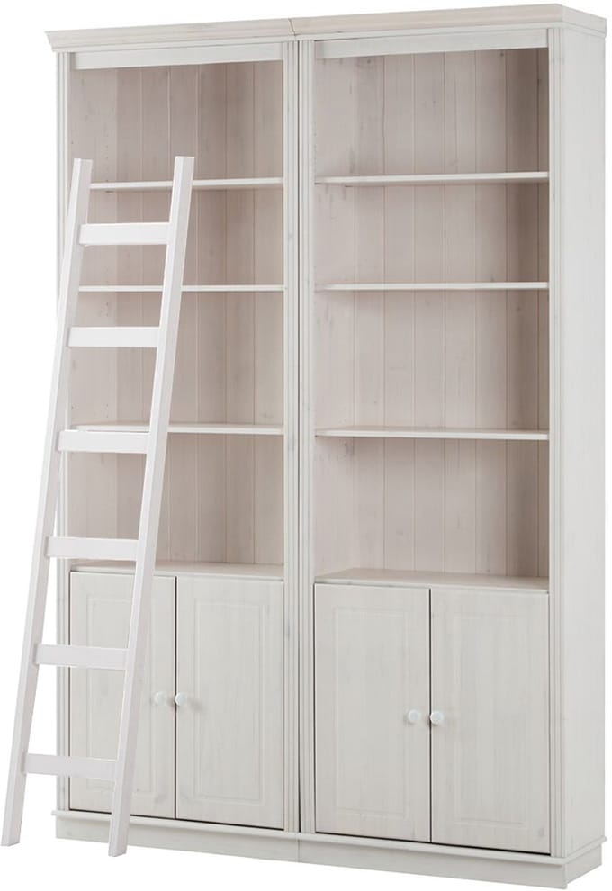 Anita-Boekenkast - Opslag & Ladder - Wit