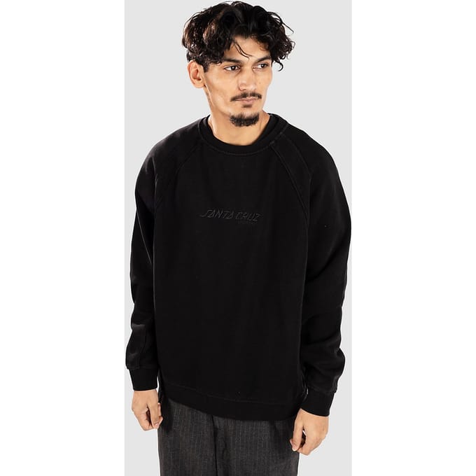 Santa Cruz Team Crew Sweater zwart