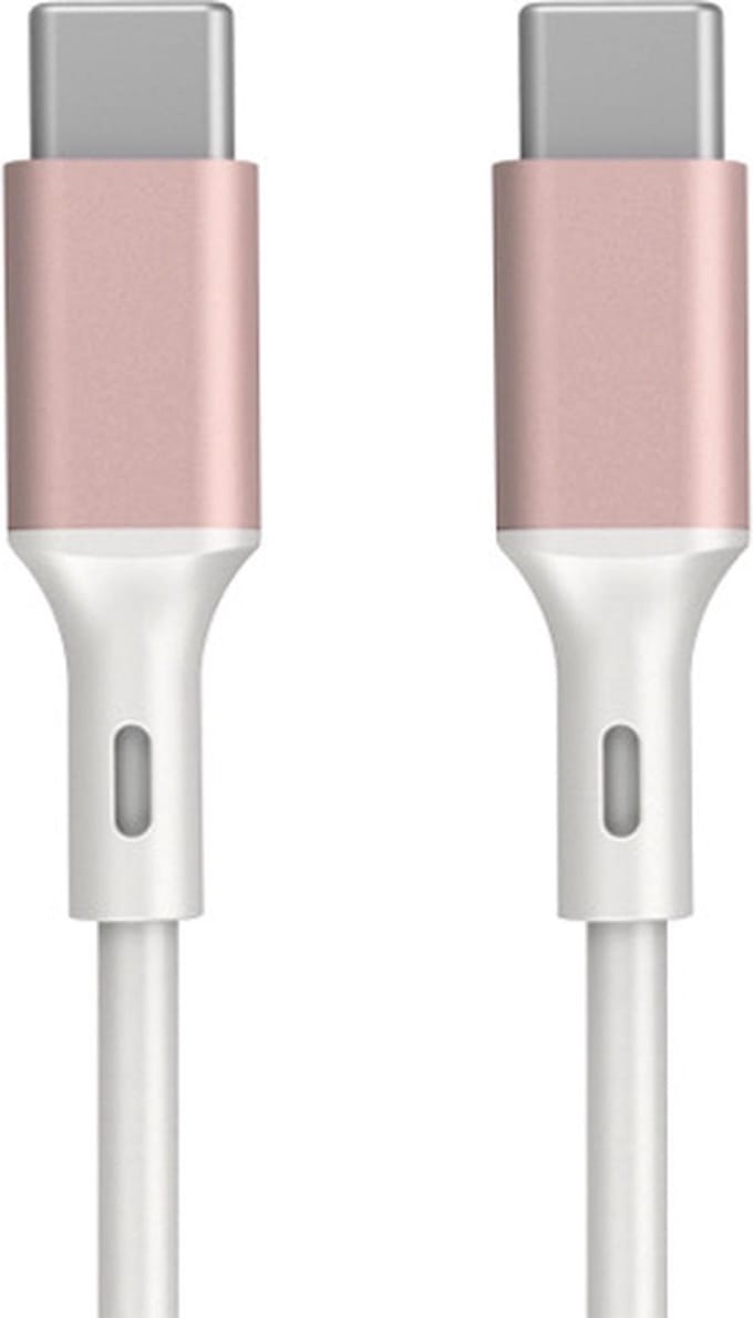 GB USB-C oplaadkabel Pink Sand edition 2m - Geschikt voor Samsung - Oneplus - Google Pixel - iPhone 15 - Apple - 60W snellader