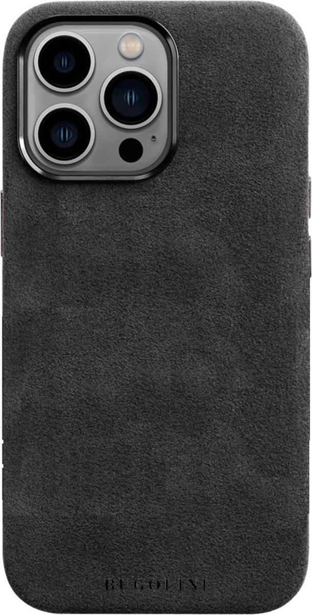 BUGOLINI Alcan-X - Magnetische Alcantara Case Hoes Geschikt voor iPhone 14 Pro MAX - 9002 Alcantara Italy