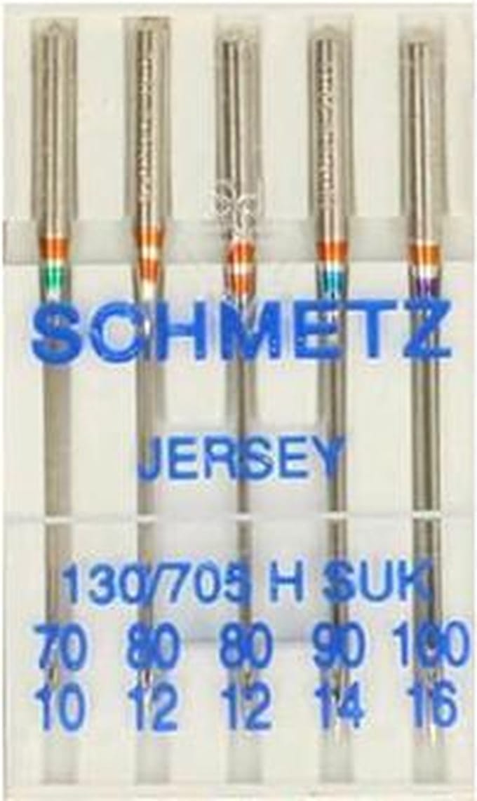 Schmetz jersey naalden 70 - 80 - 90 - 100