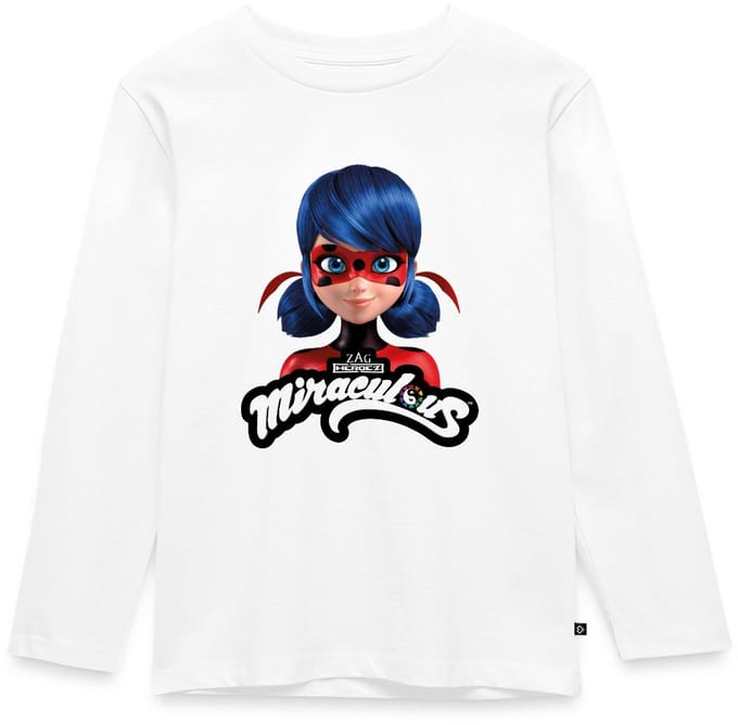 Miraculous Ladybug Met Logo Premium T-Shirt Kinderen