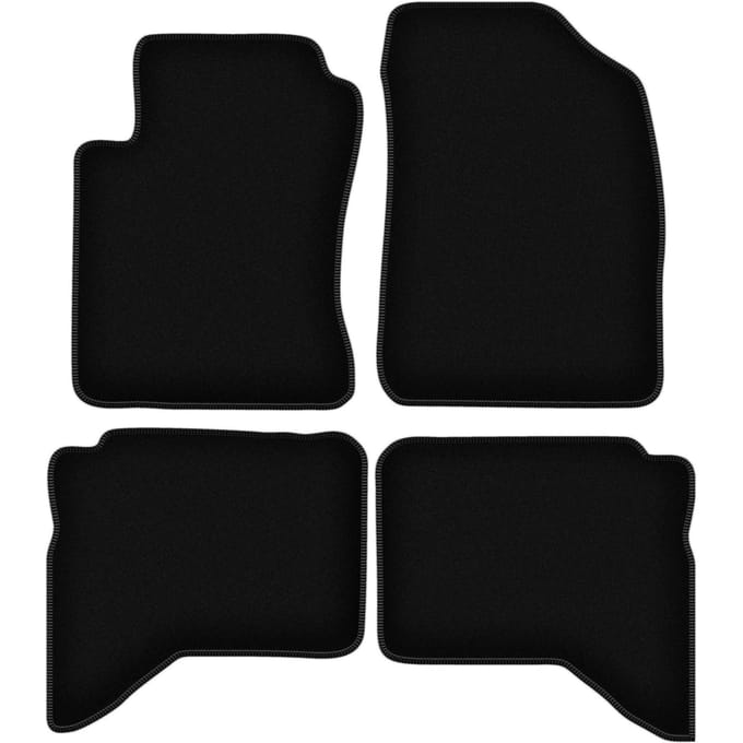BASIC zwarte veloursmatten voor: Daihatsu Terios II SUV (2006-)