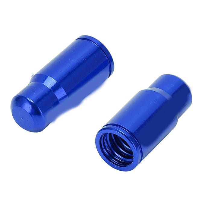 1 Paar Presta Ventieldopjes Fietsventieldopjes Aluminiumlegering Fietsbandventieldopjes Stofkappen voor red