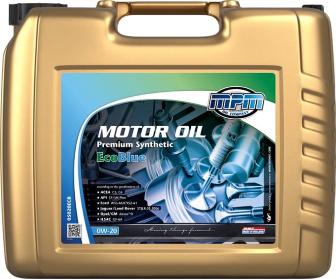 MPM motorolie 0W20 premium synthetisch - 20 Liter