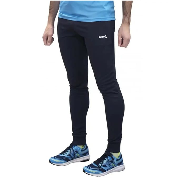 Kinderen joggingsbroek slim fit katoen Softee