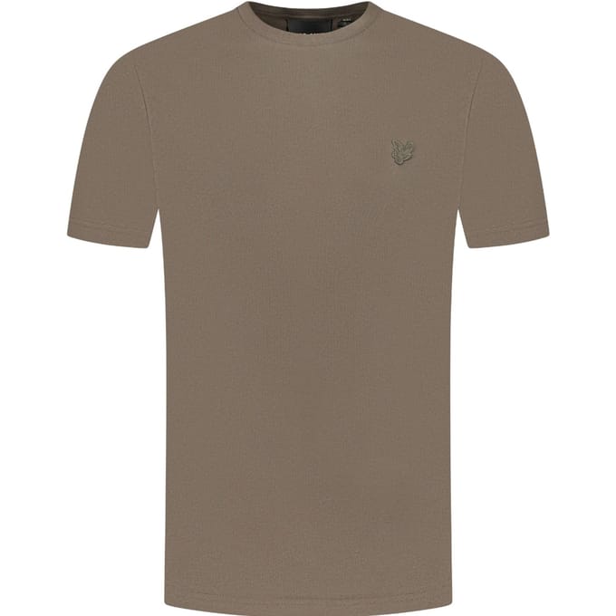 Lyle &amp; Scott Tonal Eagle Form Groen T-shirt