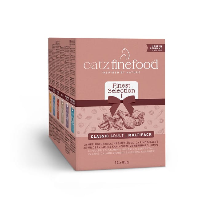 12x85g Maaltijdzakjes I catz finefood Kattenvoer