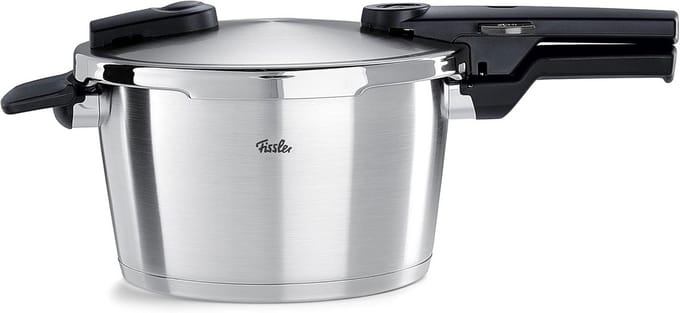 Premium Drukpan 4.5 L - RVS Stoompan met 2 Kookniveaus en Inductie