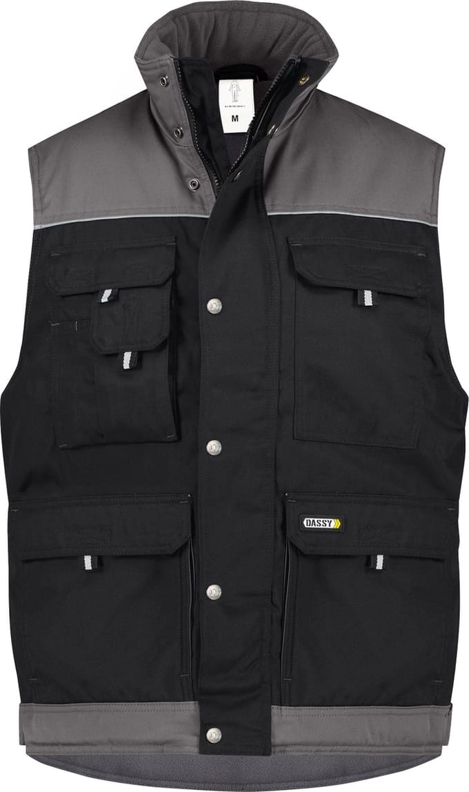 Tweekleurige bodywarmer