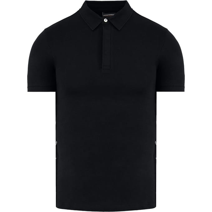 Emporio Armani Heren Zwart Poloshirt