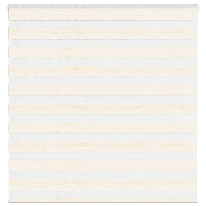 vidaXL - Zebra - rolgordijn - 150x150 - cm - stofbreedte - 145,9cm - marmerbeige