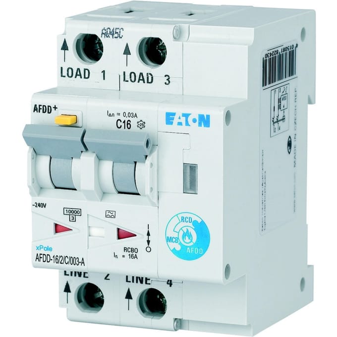 Eaton 187210 Brandbeveiligingsschakelaar 2-polig 16 A 0.03 A 230 V/AC 1 stuk(s)