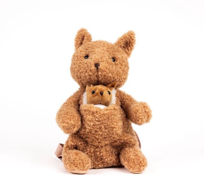 Egmont Toys rugzak kangoeroe 30 cm - kinderrugzak speelgoed.