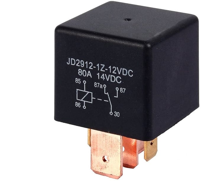 Dailygoody - 12V 80A Heavy Duty Multifunctionele Relay - 5 Pin Voor Auto, Boot en Truck