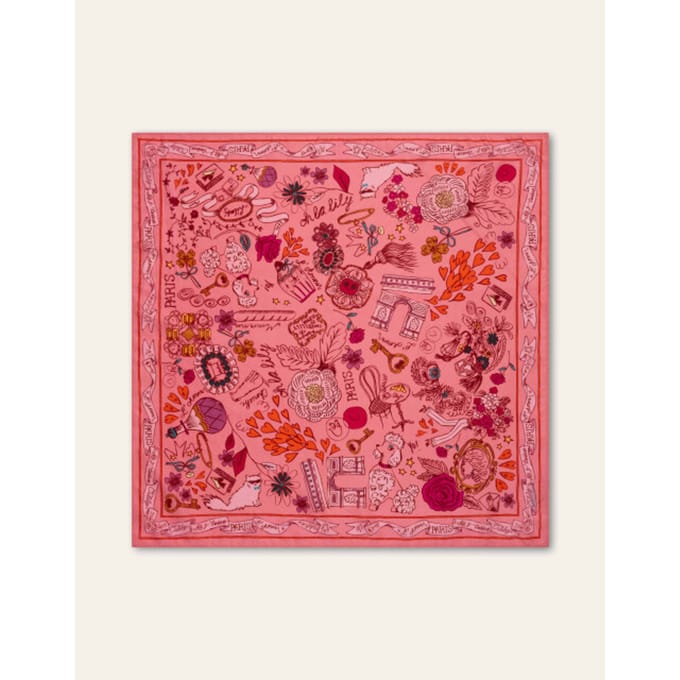 Oilily Autur Baroc Sjaal- maatOne size Confetti
