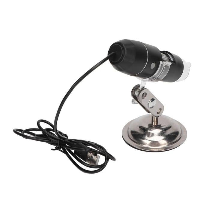 Microscope numérique 0X-200X USB 8 LED blanches, caméra portable à grossissement pour Windows XP