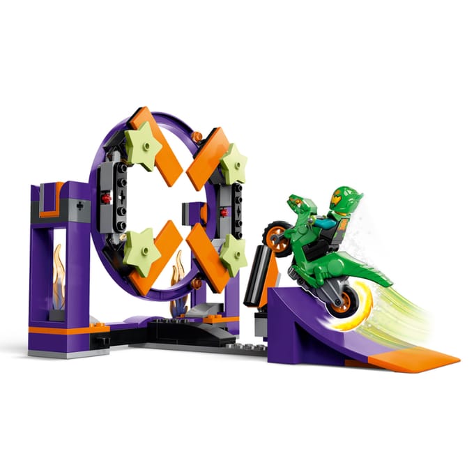 LEGO 60359 City Stuntz Uitdaging: dunken met stuntbaan Motor Speelgoed