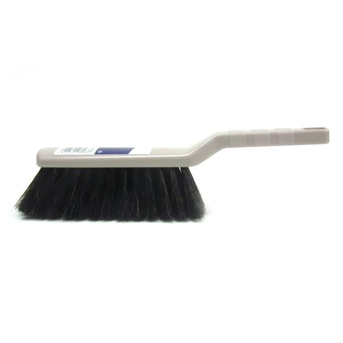 Linea handveger - schoonmaak borstel met paardenhaar mix zwart.