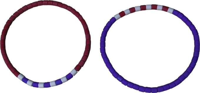Kinderketting rood-wit-blauw set van 2 stuks.