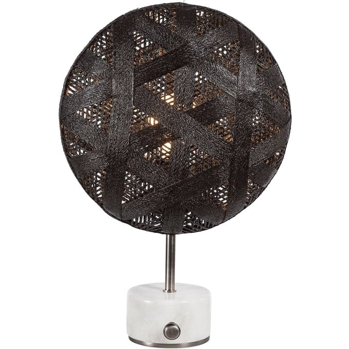 Forestier Chanpen S Hexagonal tafel zilver/zwart