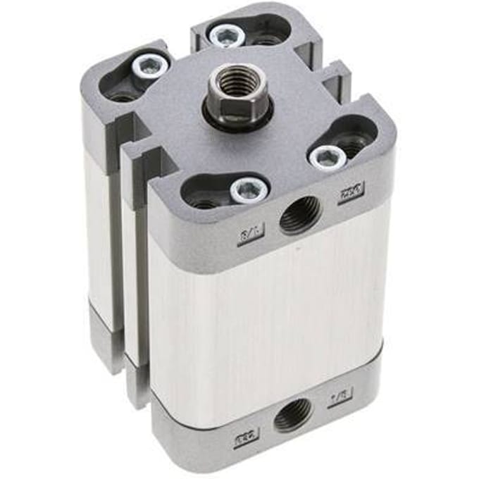 ISO 21287 Compacte Dubbelwerkende Cilinder 32-30mm - Magnetisch