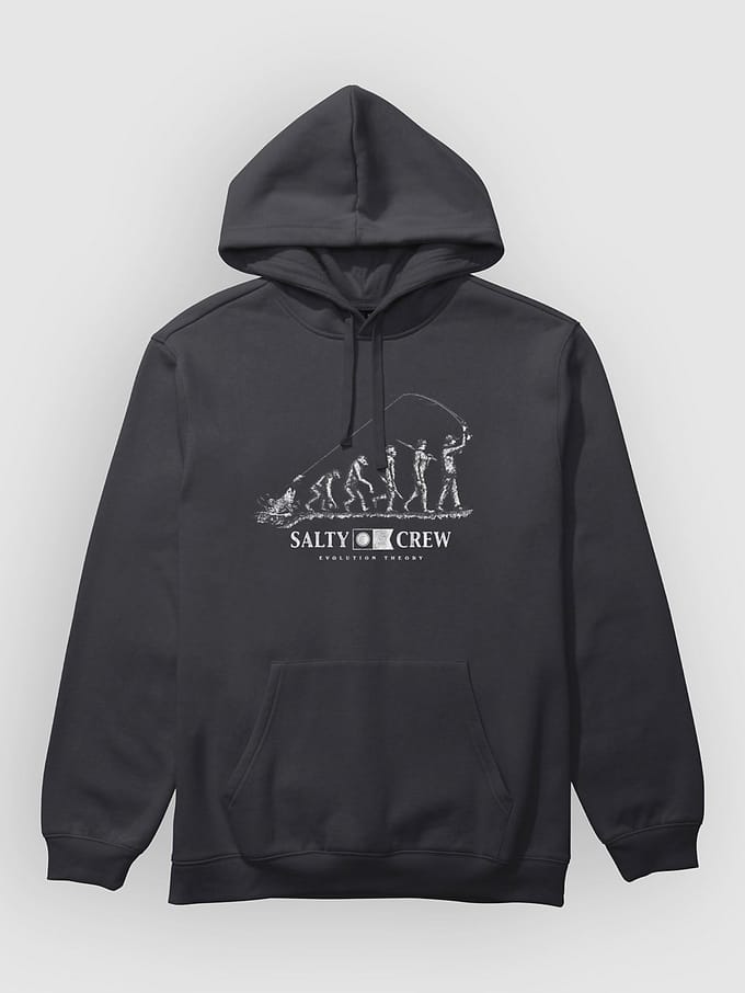 Salty Crew Evolution Theory Hoodie zwart