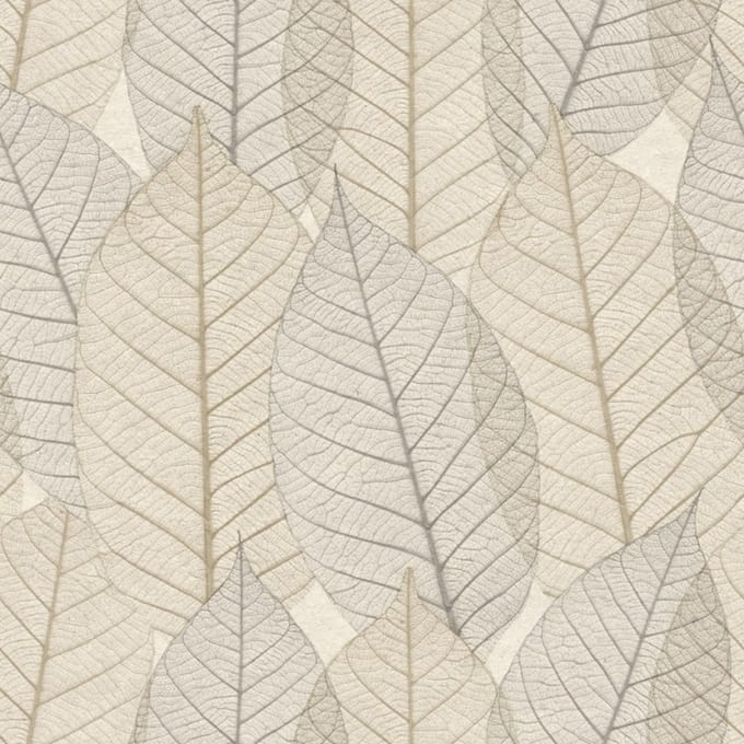 Decoprint Herbarium Behang met grote bladeren - HE27250   5415058080600   Behang