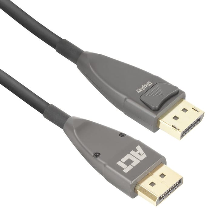 ACT 20 meter DisplayPort Active Optical Cable DisplayPort male - DisplayPort male AK4032