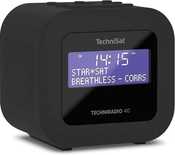 DAB+ Wekker Radio met Dubbel Alarm, USB Opladen, Sleeptimer en Groot Display