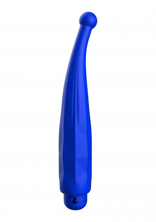 Luminous Lyra - Siliconen G-spot Vibrator - Blauw