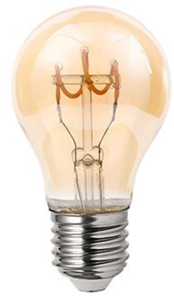 E27 filament lamp - Dimbaar - Extra warm wit - 250 Lumen - 4W - A60