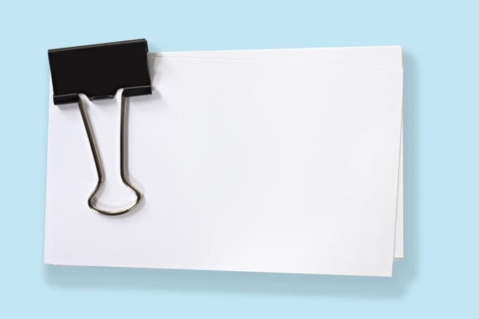 Papierklemmen zwart | Foldback clip | 25MM breed | 160 stuks