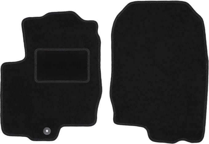 Voormatten zwart voor: Mitsubishi Colt VI Z30 hatchback (2004-2008)