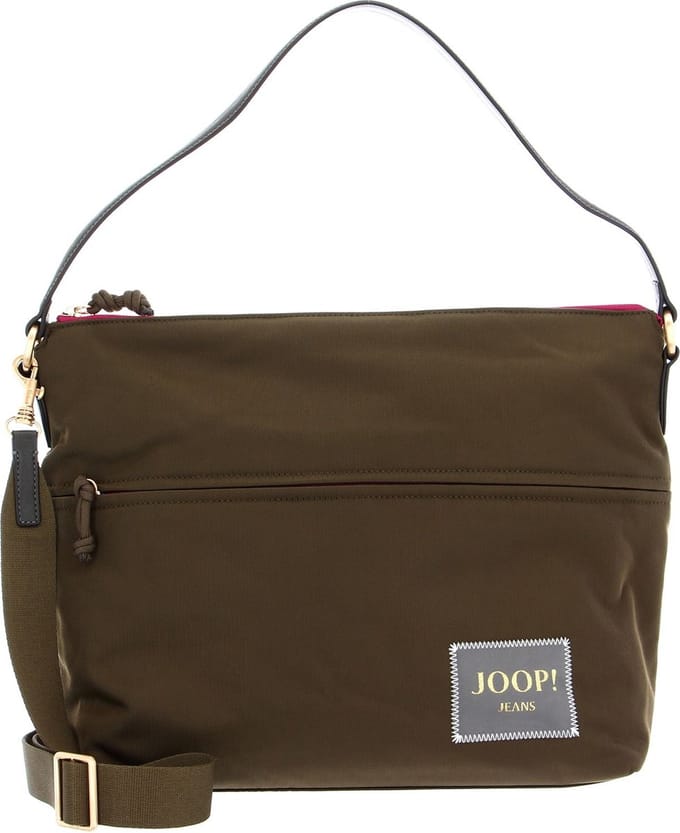 JOOP! Schoudertas Colori Leda Hobo Khaki Groene