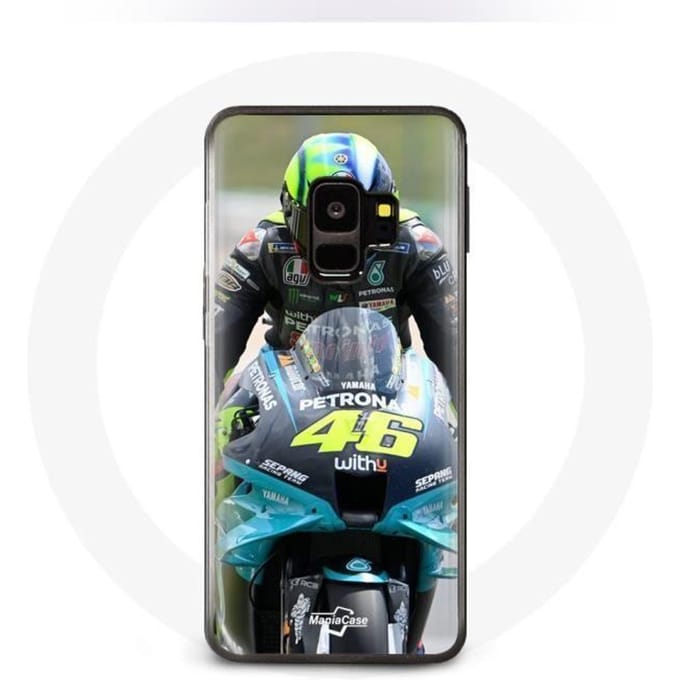 Coque Samsung Galaxy S9 Valentino Rossi Pilote de course moto 46