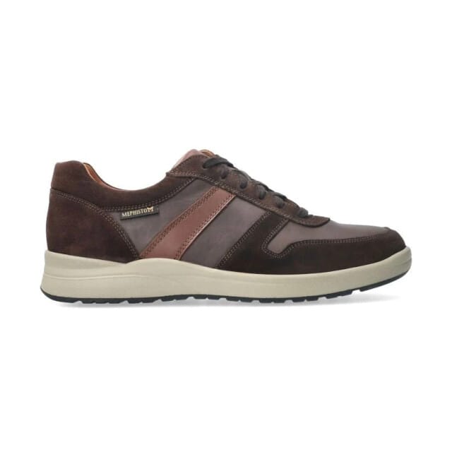Mephisto Vito - heren sneaker - Bruin - maat 47.5 (EU) 12.5 (UK)