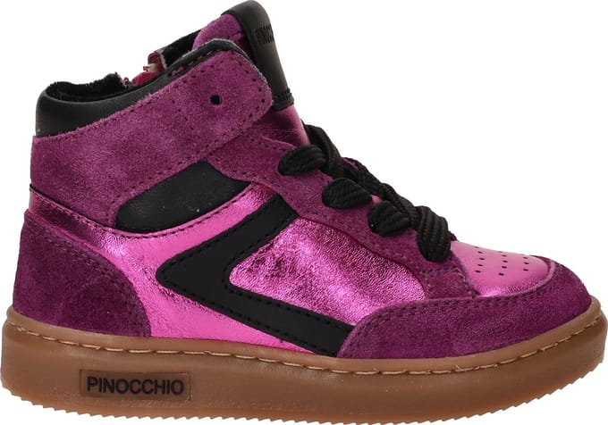 Pinocchio Sneakers - Meisjes - Rood - Maat:22