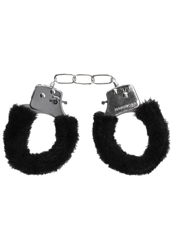 Beginner's Furry Hand Cuffs - With Quick-Release Button
