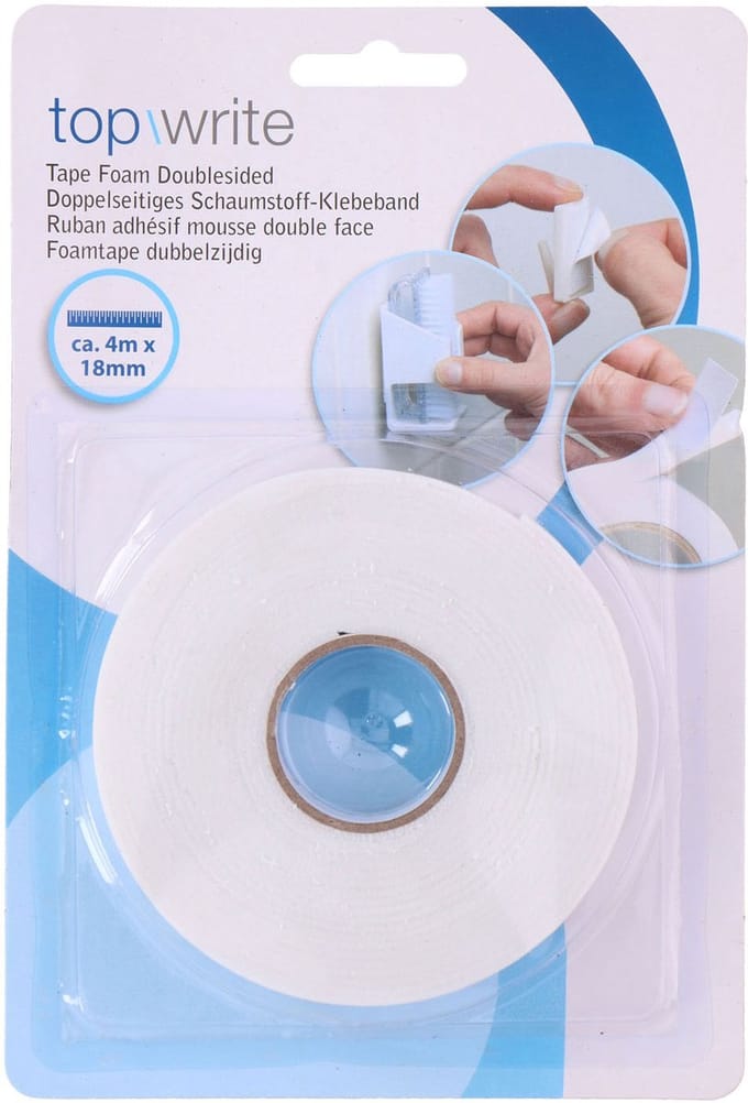 Dubbelzijdig Foamtape 400CM X 18MM