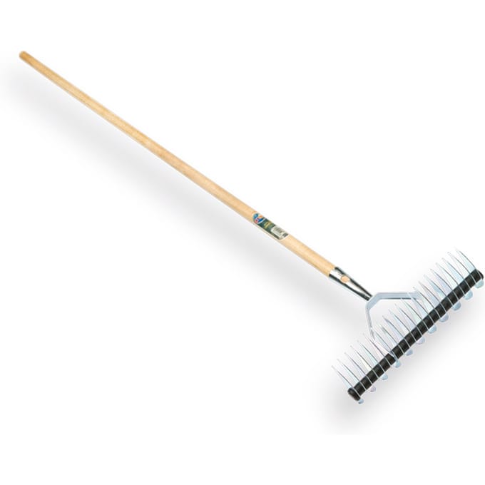 Synx Tools Verticuteerhark 11/21 tanden - verticuteren met hark - Incl. steel 150 cm