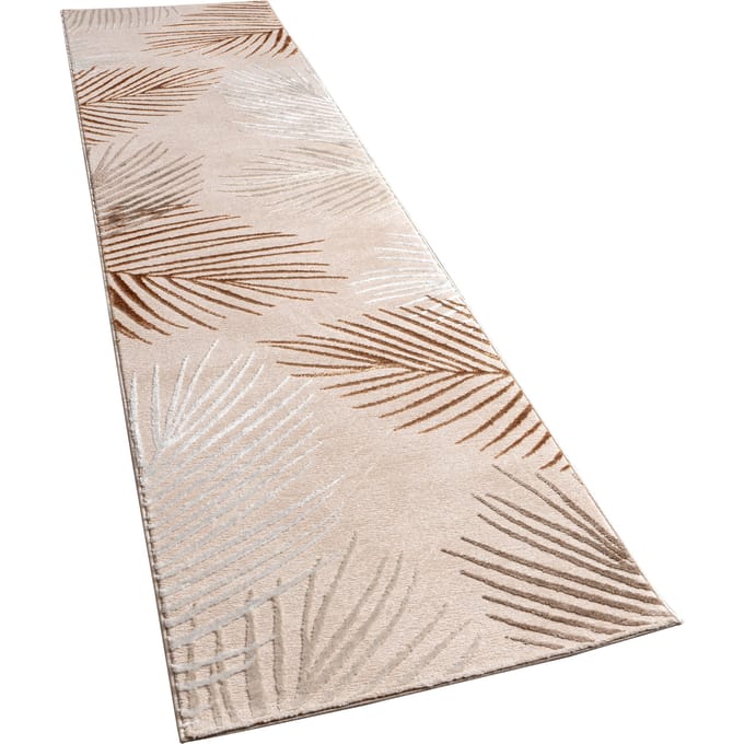 Tapijt Tiana beige 80x300 cm