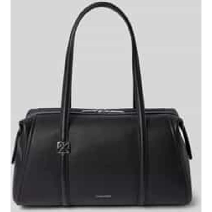 Handtas met Labeldetail