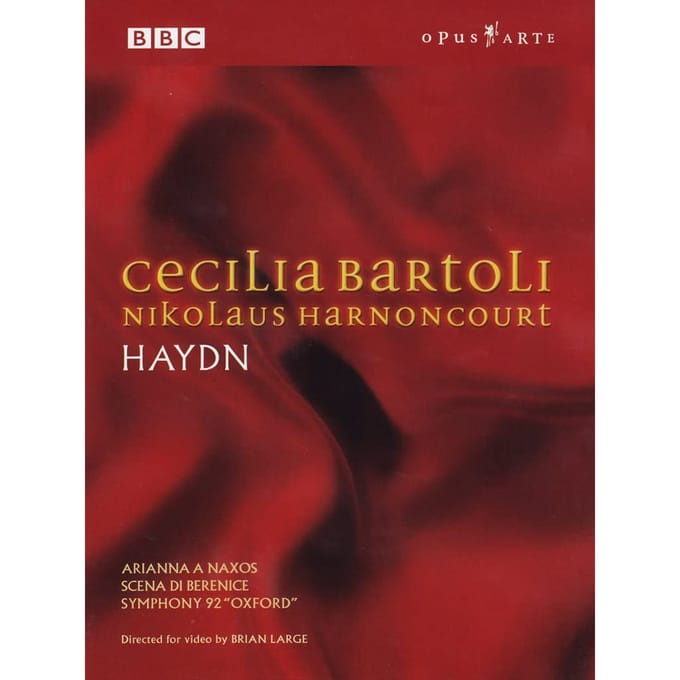 DVD CECILIA BARTOLI - Cecilia Bartoli Zingt Haydn OA0870D VK Klassiek Gebruikt black